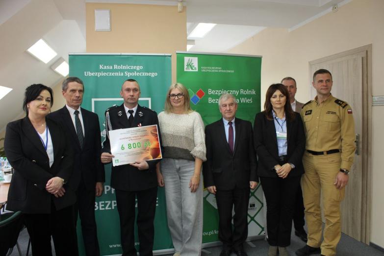 KRUS wspiera strażaków ochotników z powiatu garwolińskiego