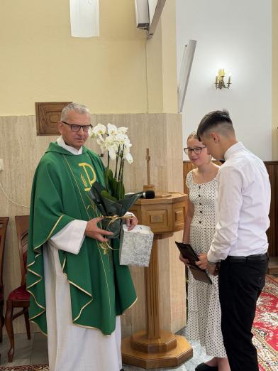 37. rocznica święceń kapłańskich ks. Andrzeja Szymoniuka