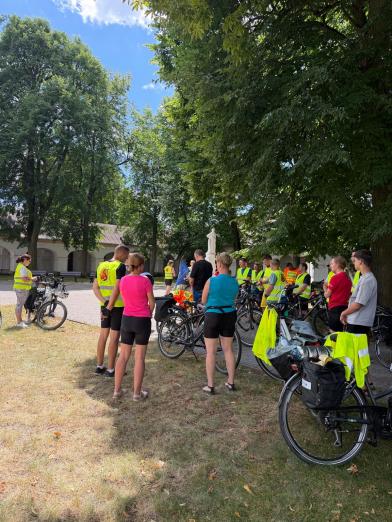 Pielgrzymka Rowerowa Parafii Warszawice na Jasną Górę